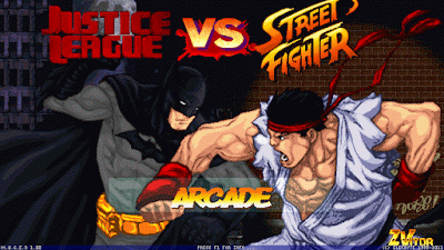 Justice League vs Street Fighter mugen heroes fighters guy capcom best game top chars