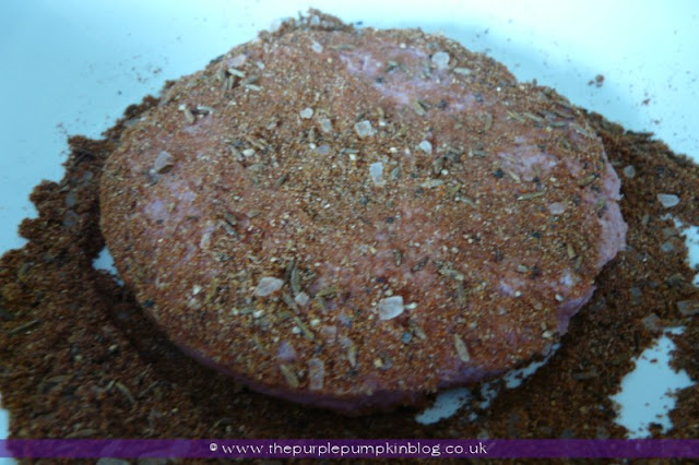 Spice Rubbed Moroccan Lamb Burgers at The Purple Pumpkin Blog