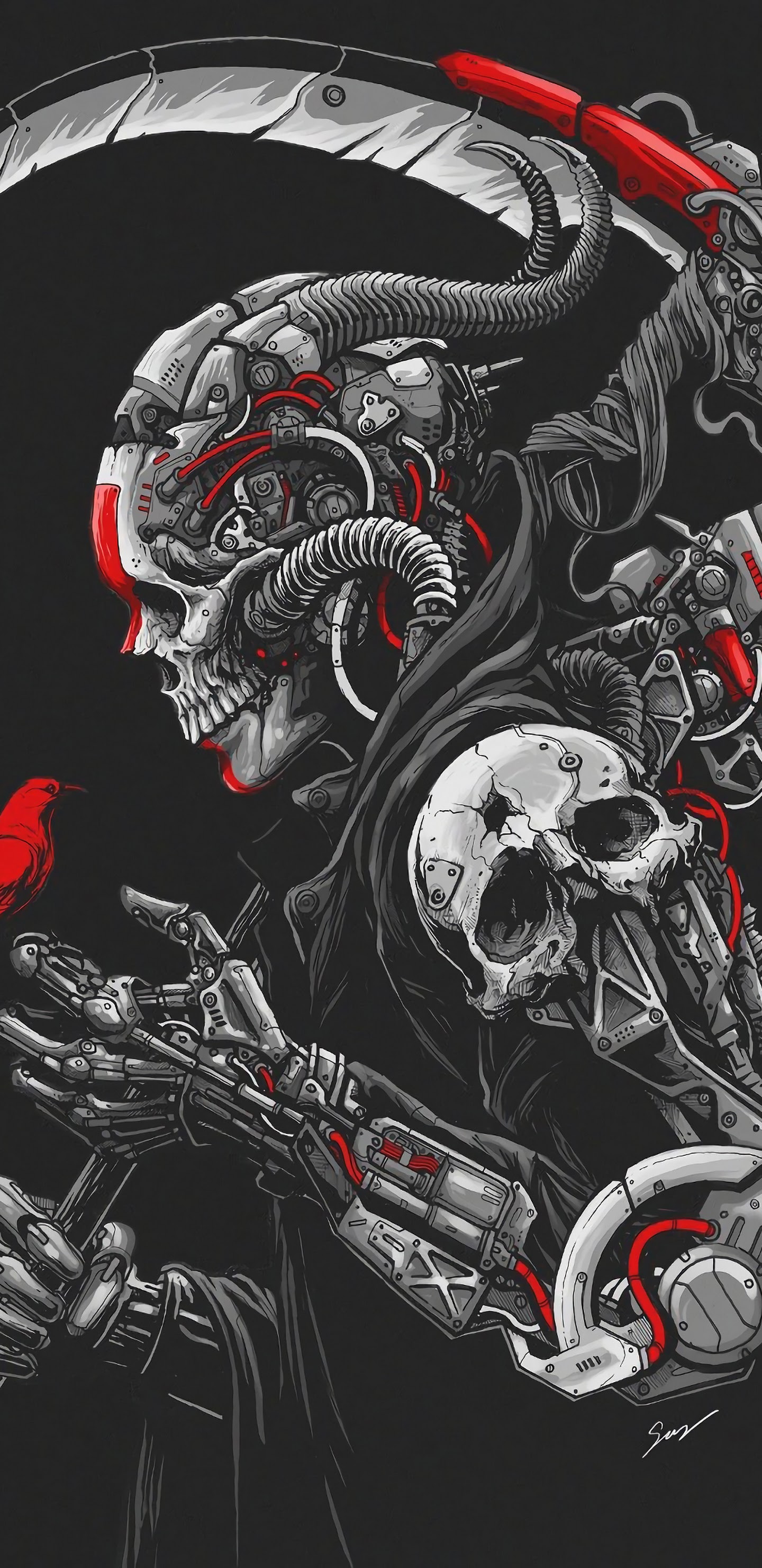 Featured image of post Iphone 7 Skull Wallpaper Hd