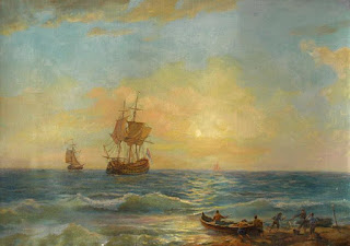 pinturas-paisajes-veleros-y-barcos