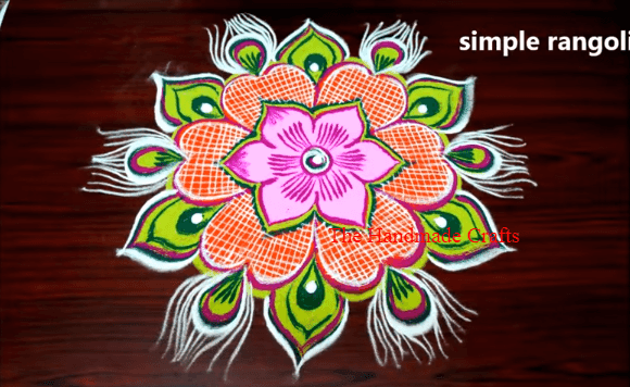 rangoli with dots rangoli with dots