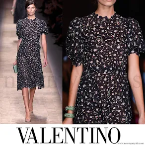 Princess Mette-Marit wore Valentino Dress Spring 2013 Ready-to-Wear