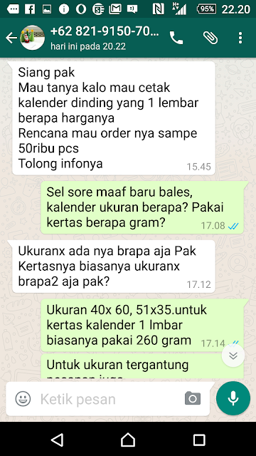 RESPON CETAK KALENDER TAHUN 2017 RESPON CETAK KALENDER TAHUN 2017