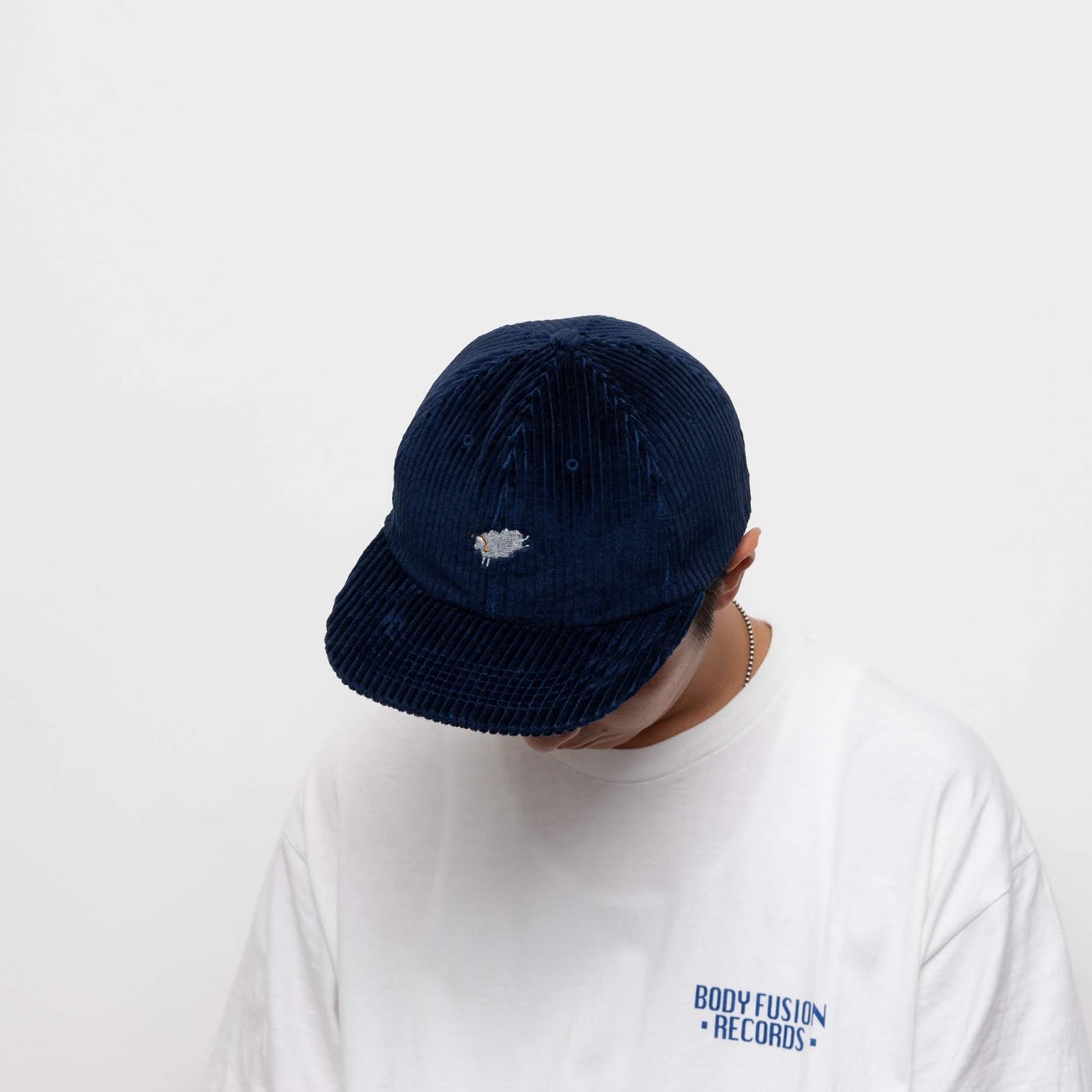 CUP AND CONE: Corduroy 6 Panel - Navy