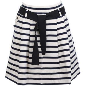 1001 fashion trends: Stripes skirts | Navy style stripes skirts and how ...