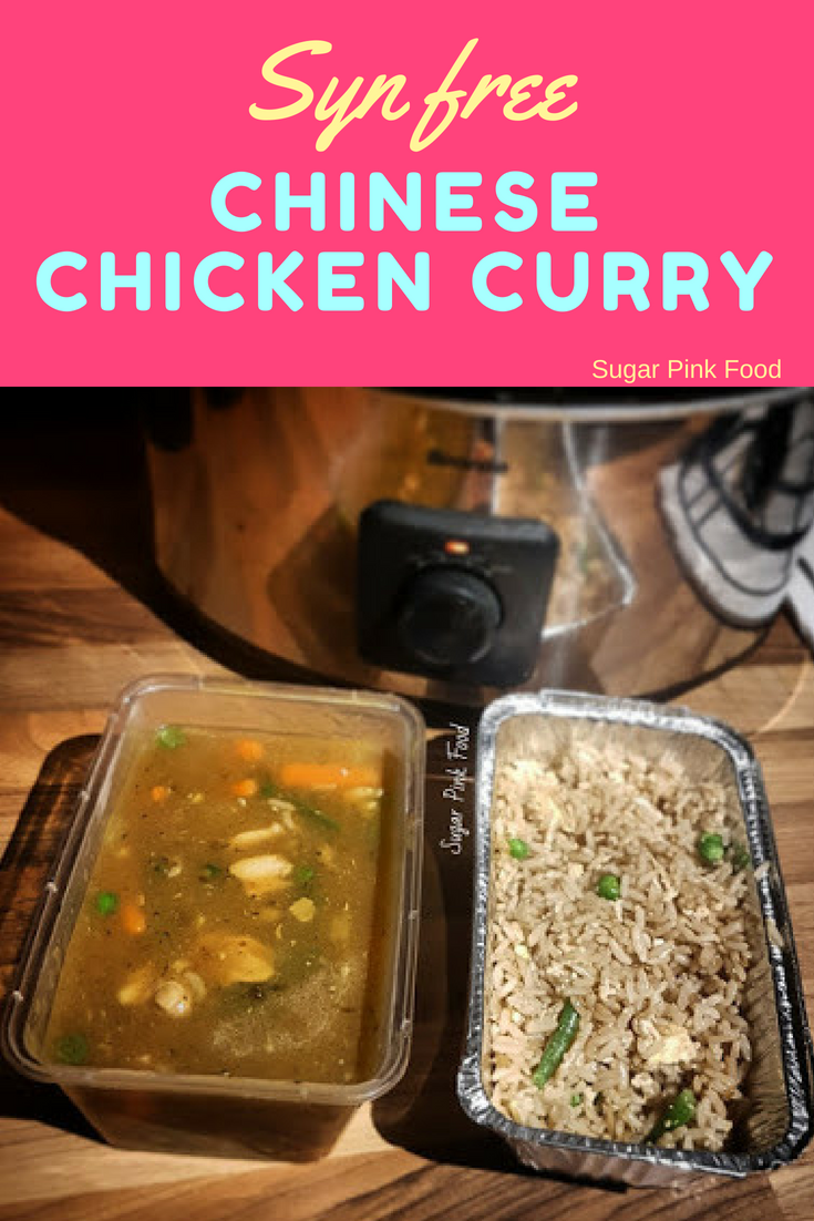 Syn Free Chinese Chicken Curry Slimming World Sugar Pink Food