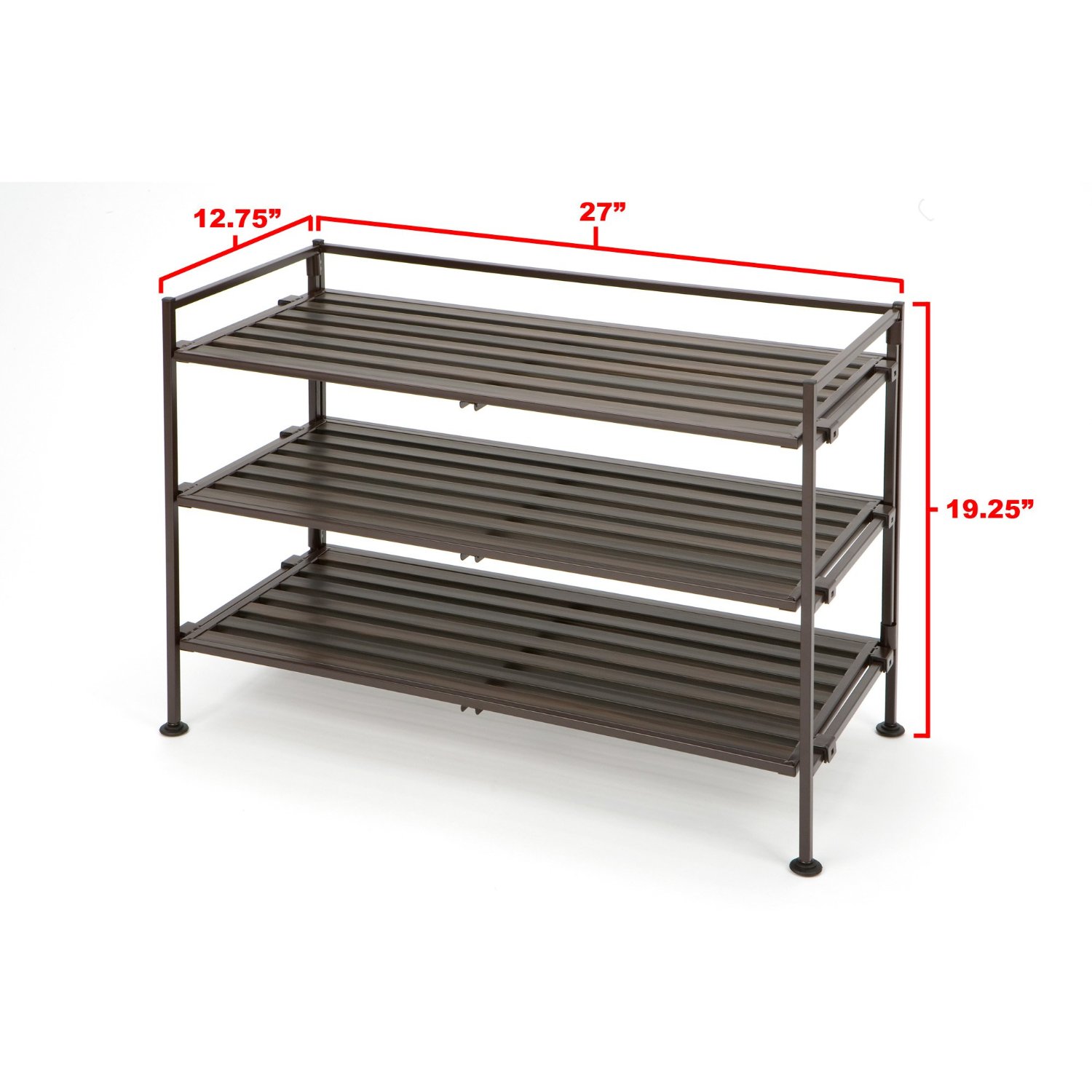 Inch Wide Shoe Organizer Rack Inch Wide Shoe Organizer Rack