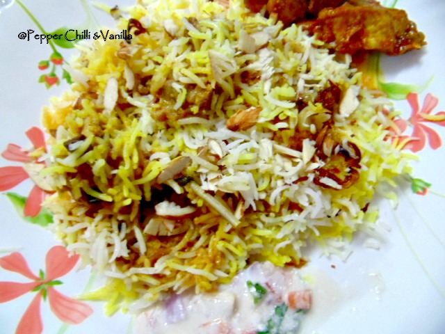 moghlai mutton biryani recipe