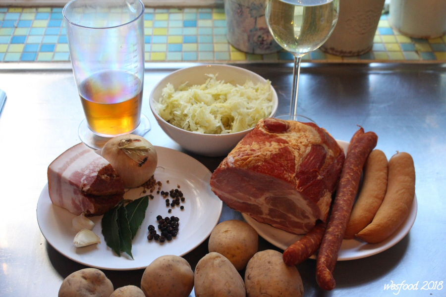 WesFood - Herr Westerhausen kocht ...: Choucroute Royale à l&amp;#39;Alsacienne ...