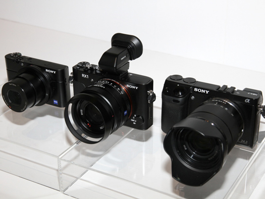 sony rx1 nex-7 rx100 comparison