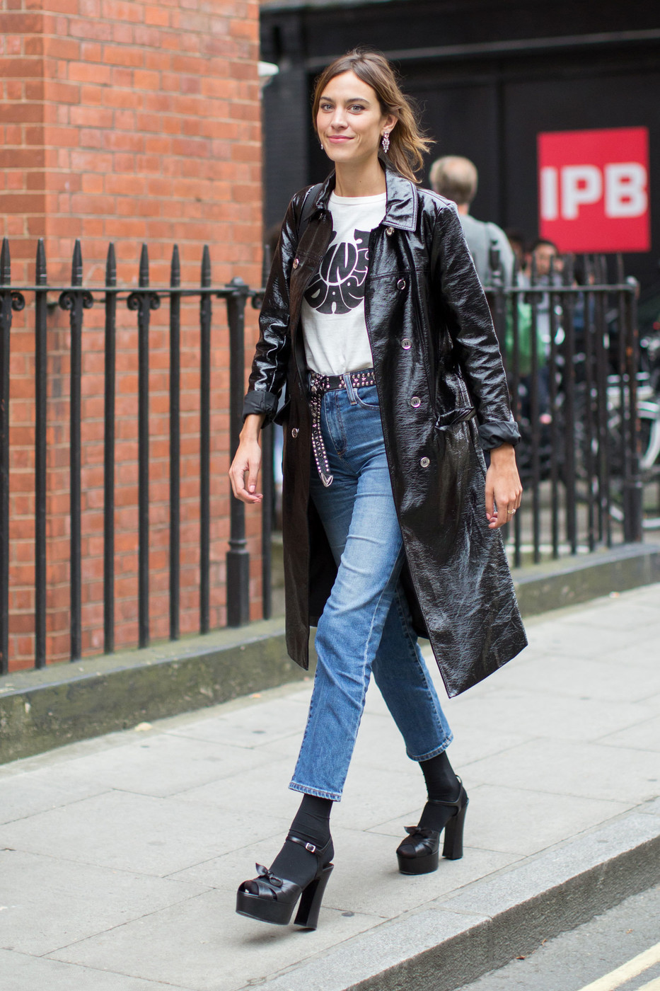 Alexa Chung's London Fashion Week Style