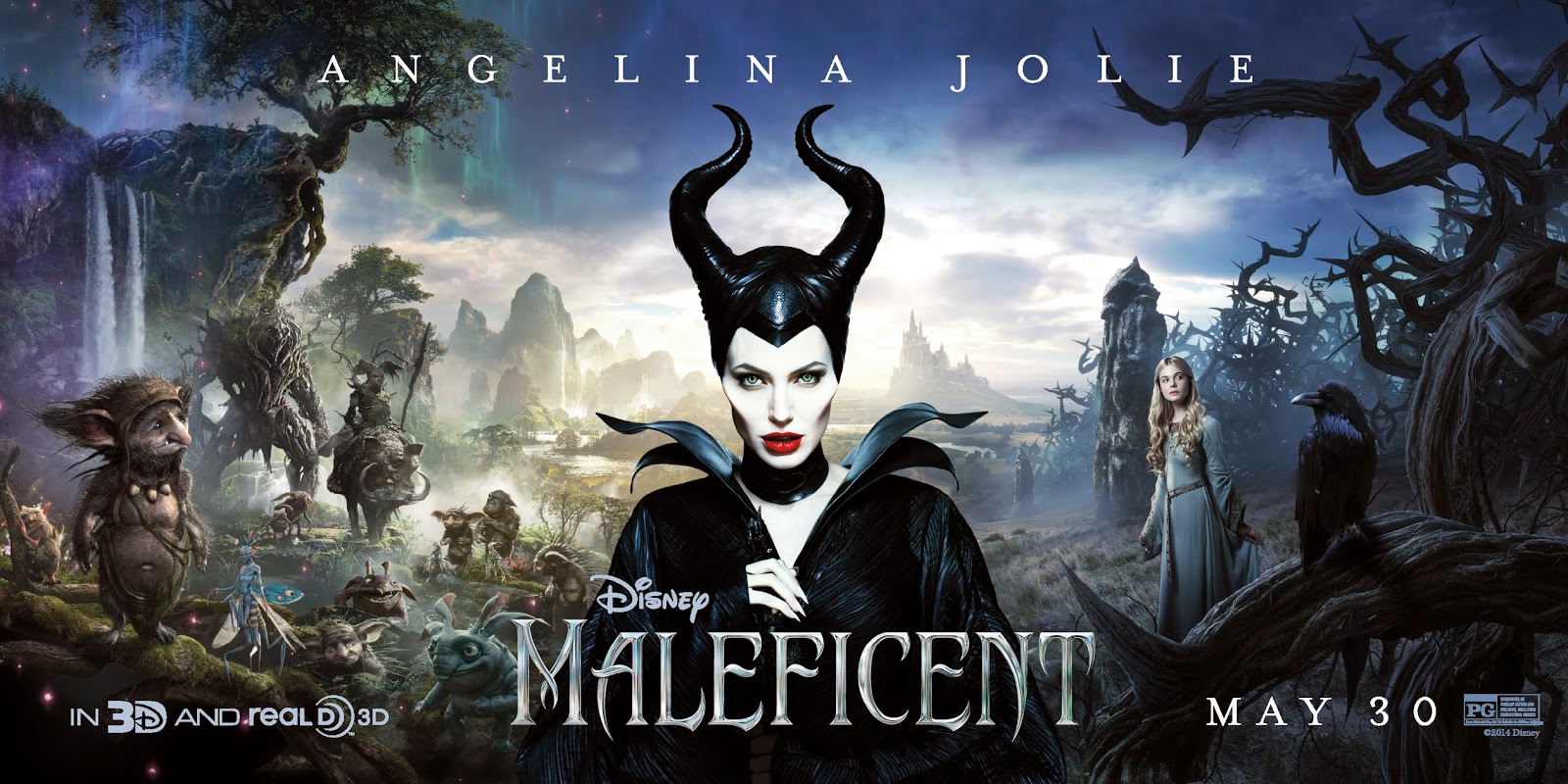 Maleficent starring Angelina Jolie