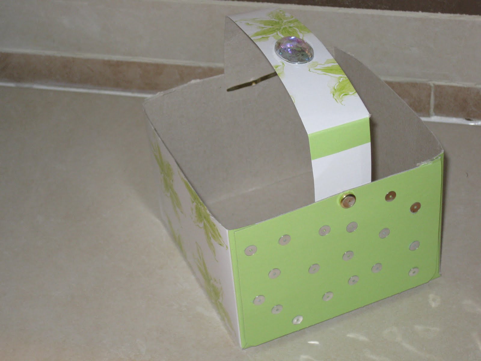 Me and my shadow Kids Craft Tissue Box Basket for Easter