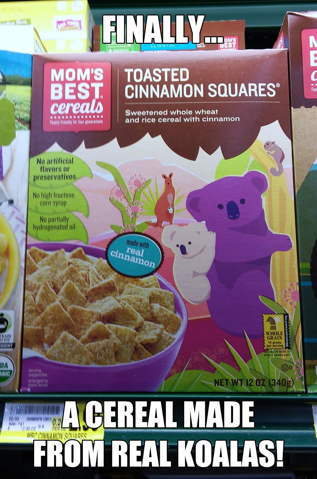 Jared Unzipped Funny Cereal Box Memes.