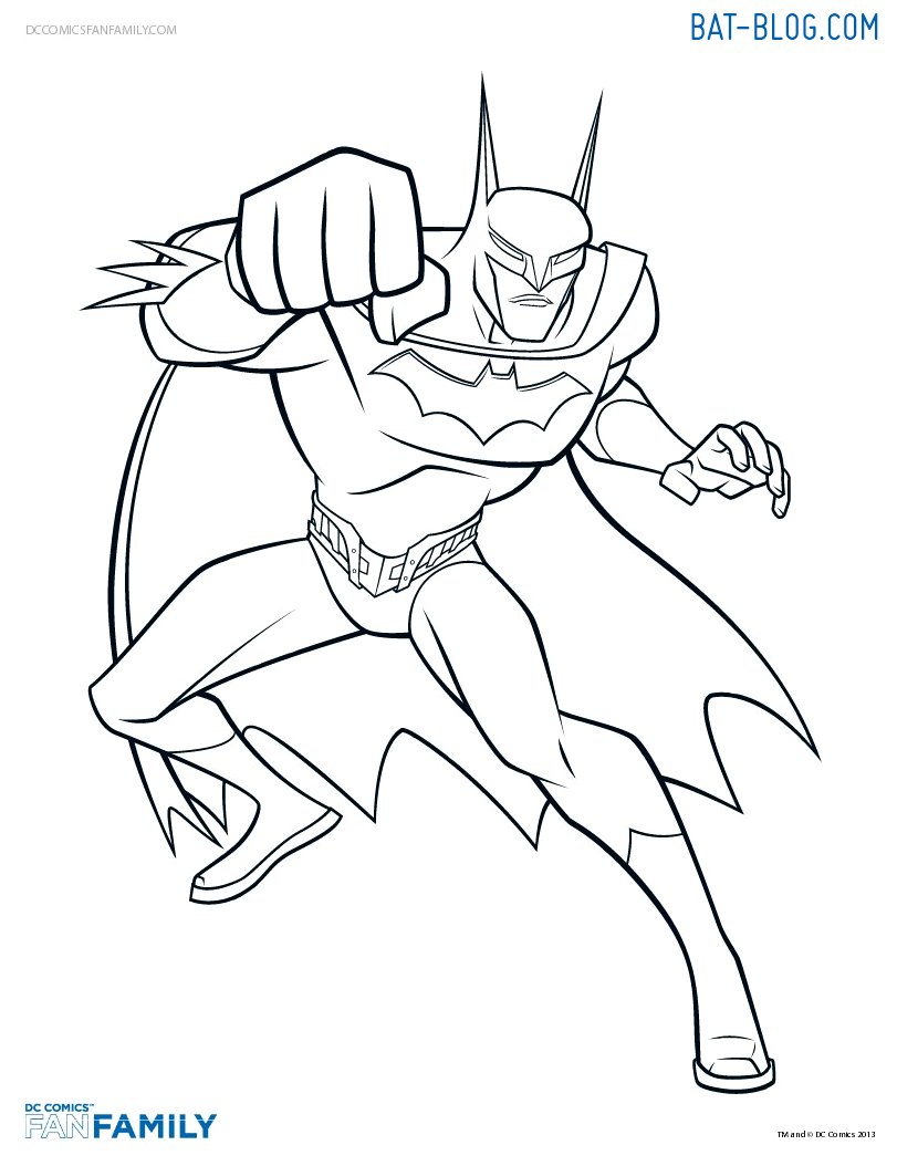 BAT - BLOG : BATMAN TOYS and COLLECTIBLES: BEWARE THE BATMAN - Cartoon  Network TV Series COLORING PAGES For Kids!