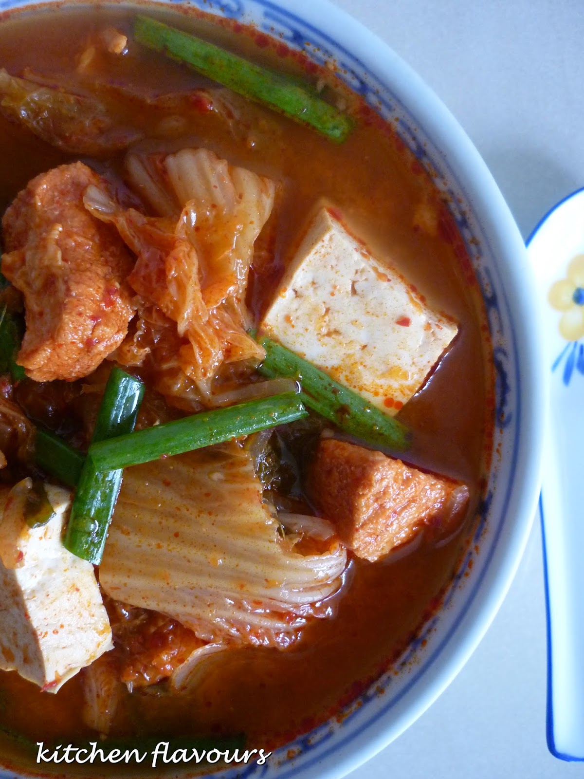 kitchen flavours Kimchiguk (Kimchi Soup)