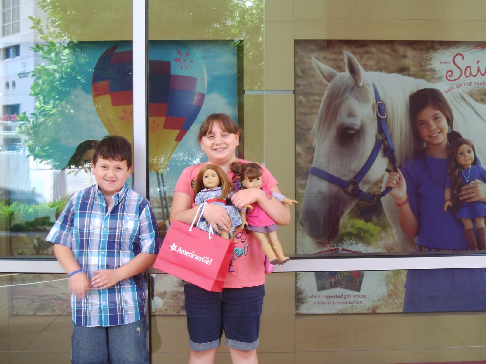 AmericanGirl01 My Trip To American Girl Doll Store Dallas ( Part 6 )