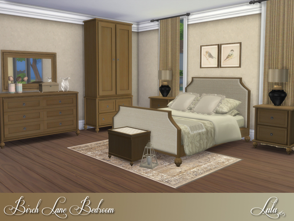 My Sims 4 Blog Birch Lane Bedroom Set By Lulu265