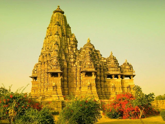 View of Kandariya Mahadev Temple in Khajuraho