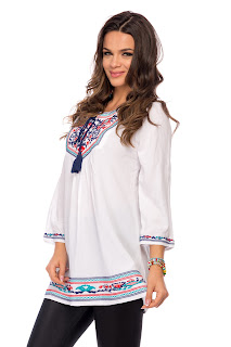 Bluza tip ie Cora Alba 2