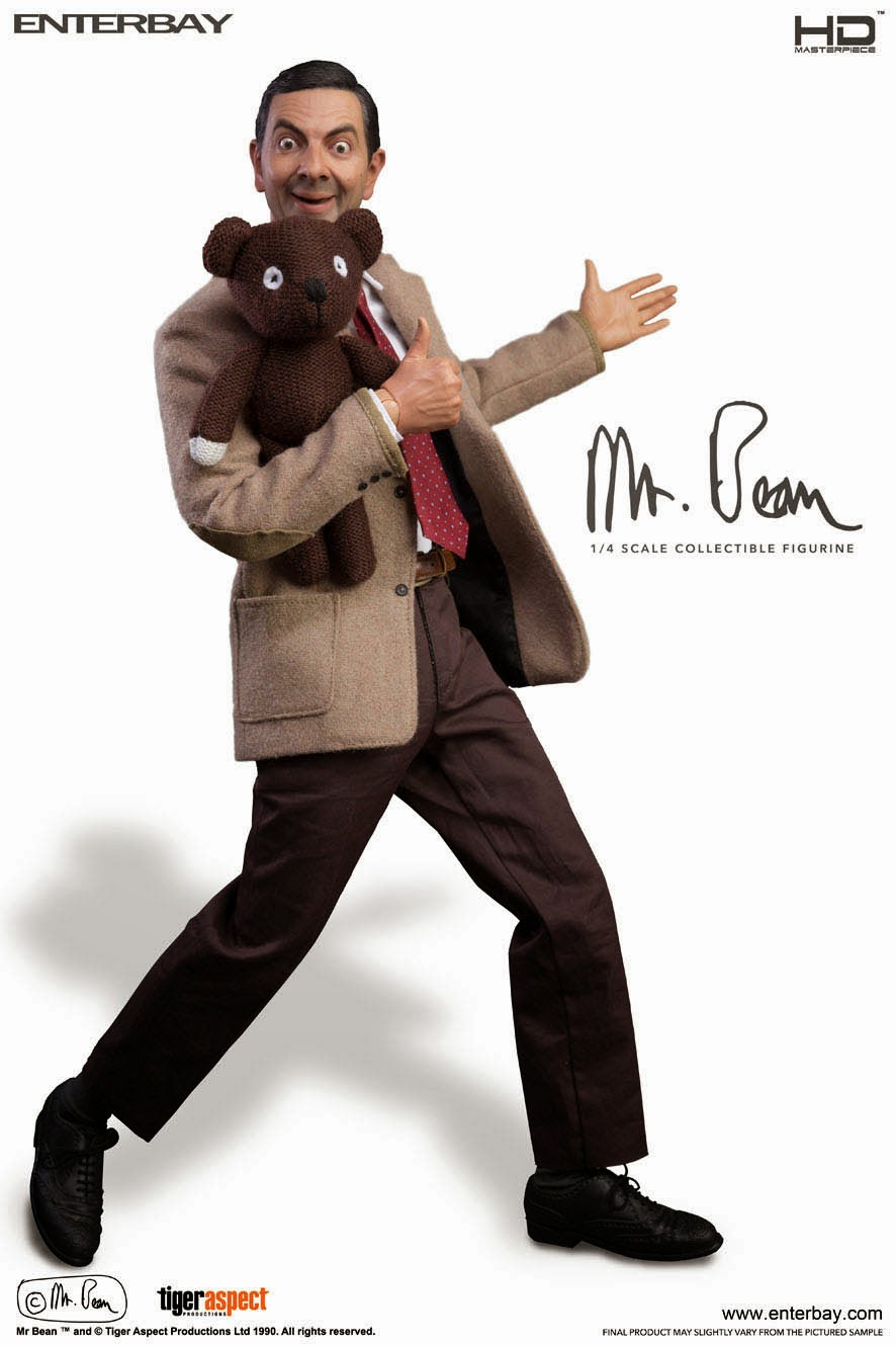 Mr Bean Giocattolo Figura Flessibile Pieghevole Posabile - Foto 13