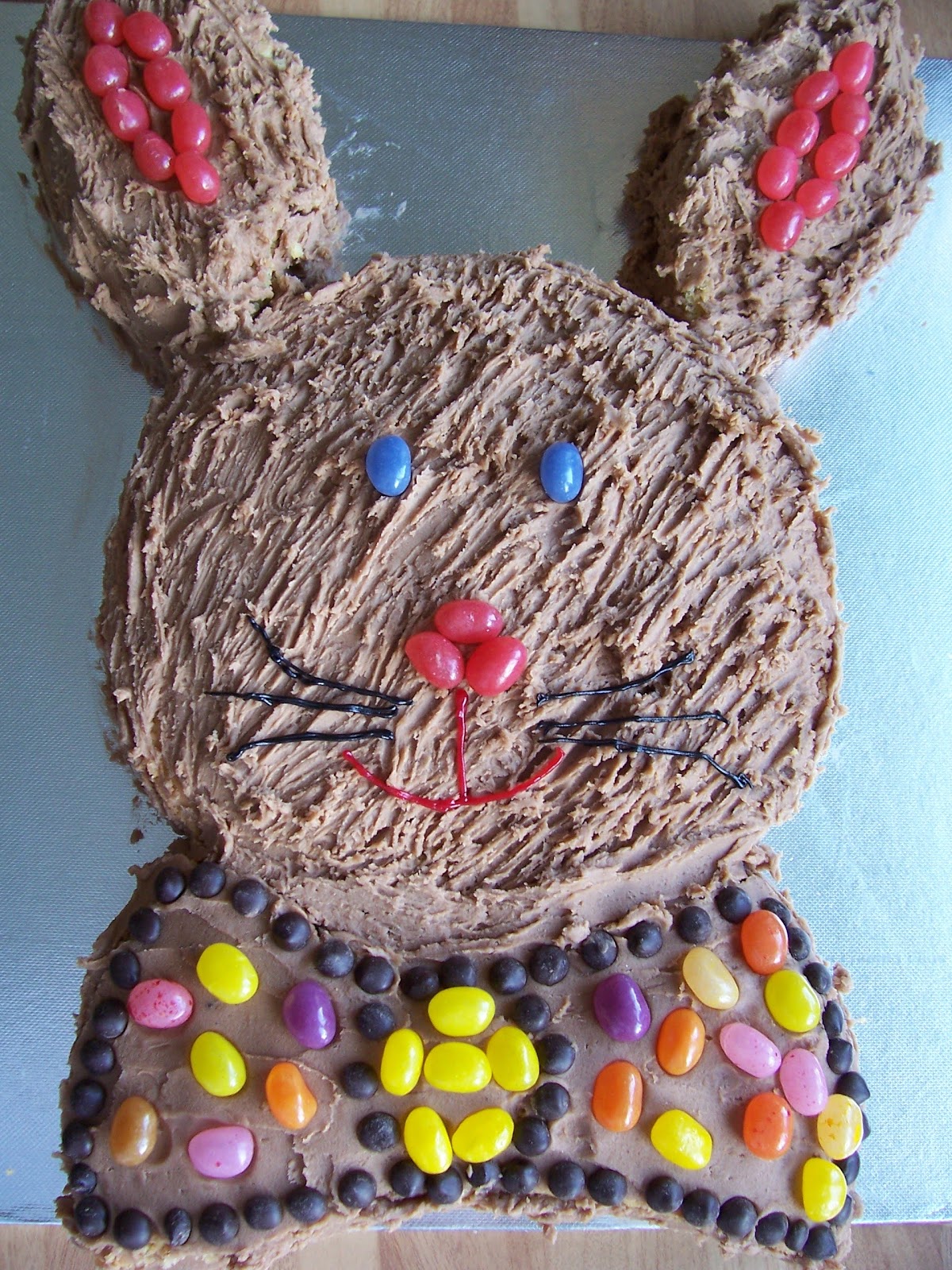 Good Food, Shared: Easy Easter Bunny Cake
