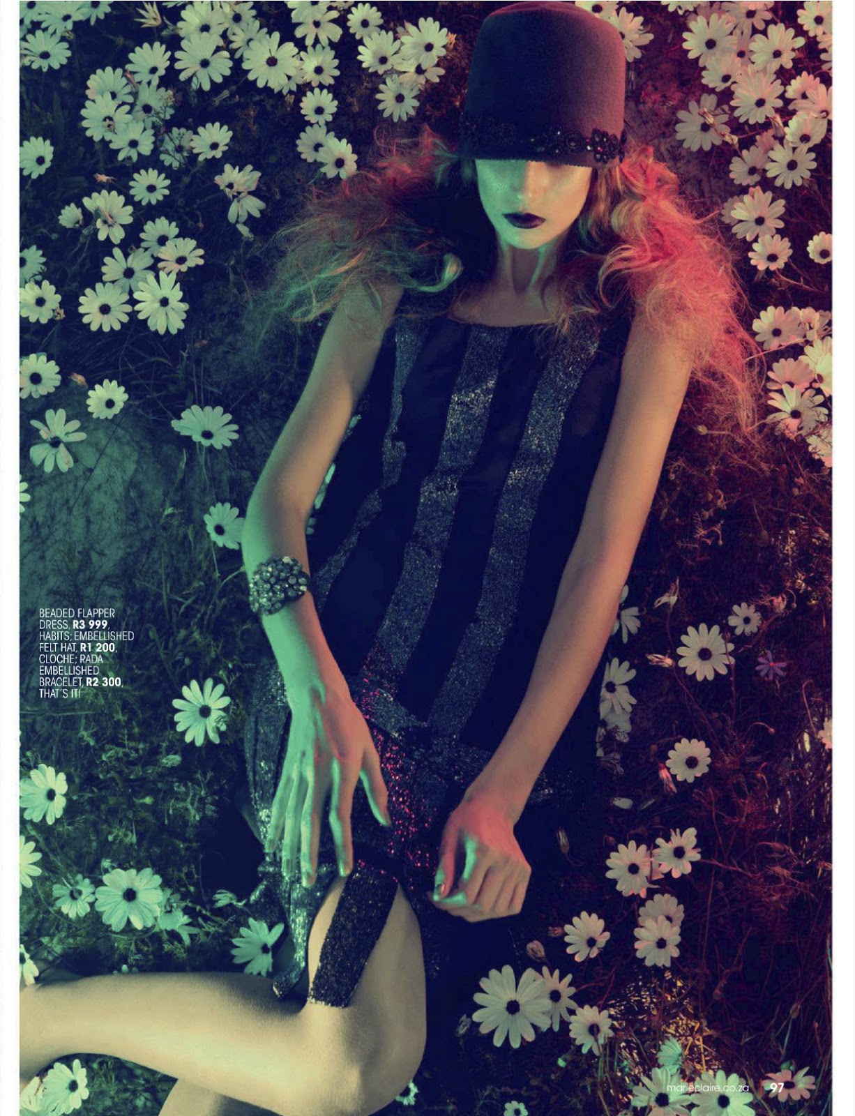 gatsby girl: kayla kuyler by richard keppel-smith for marie claire ...