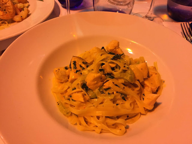 Sea food pasta at A Mano in Berlin Sea food pasta at A Mano in Berlin