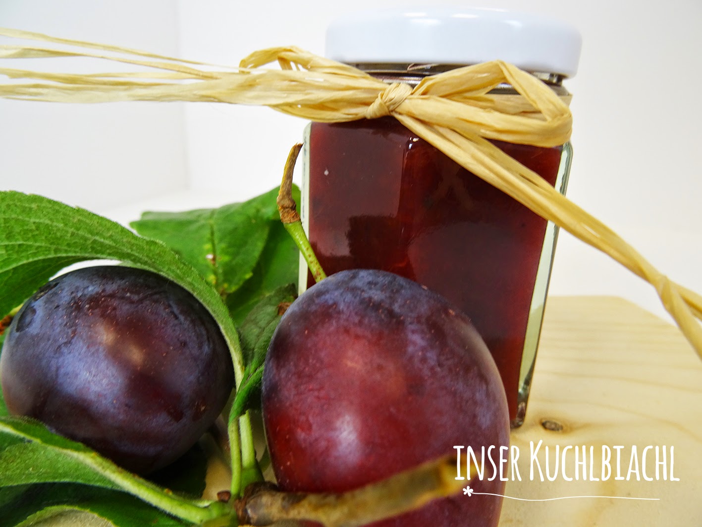inser Kuchlbiachl: Zwetschgen Marmelade mit Zimt und Rum