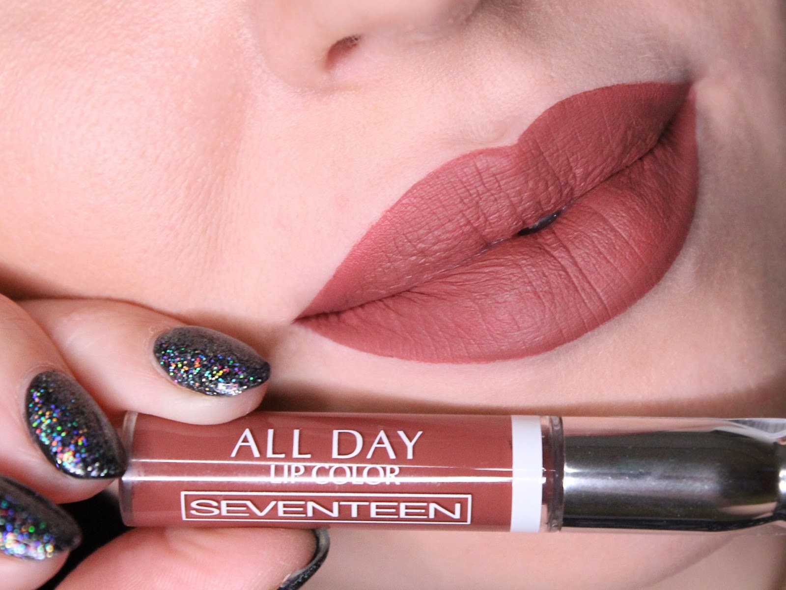 Seventeen All Day Lip Color - новые зимние оттенки # 28, 29, 30
