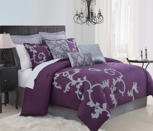 Purple Plum Colored Bedding: Warm & Opulent Comforter Sets that Inspire