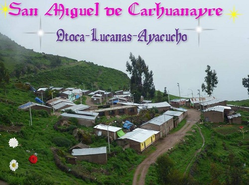 centro poblado Carhuanayre