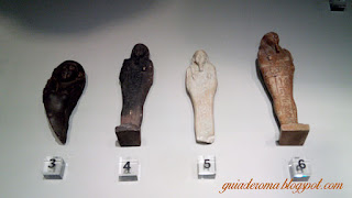 Museo Barracco Roma ushabti guia portugues - Museu Barracco de Roma