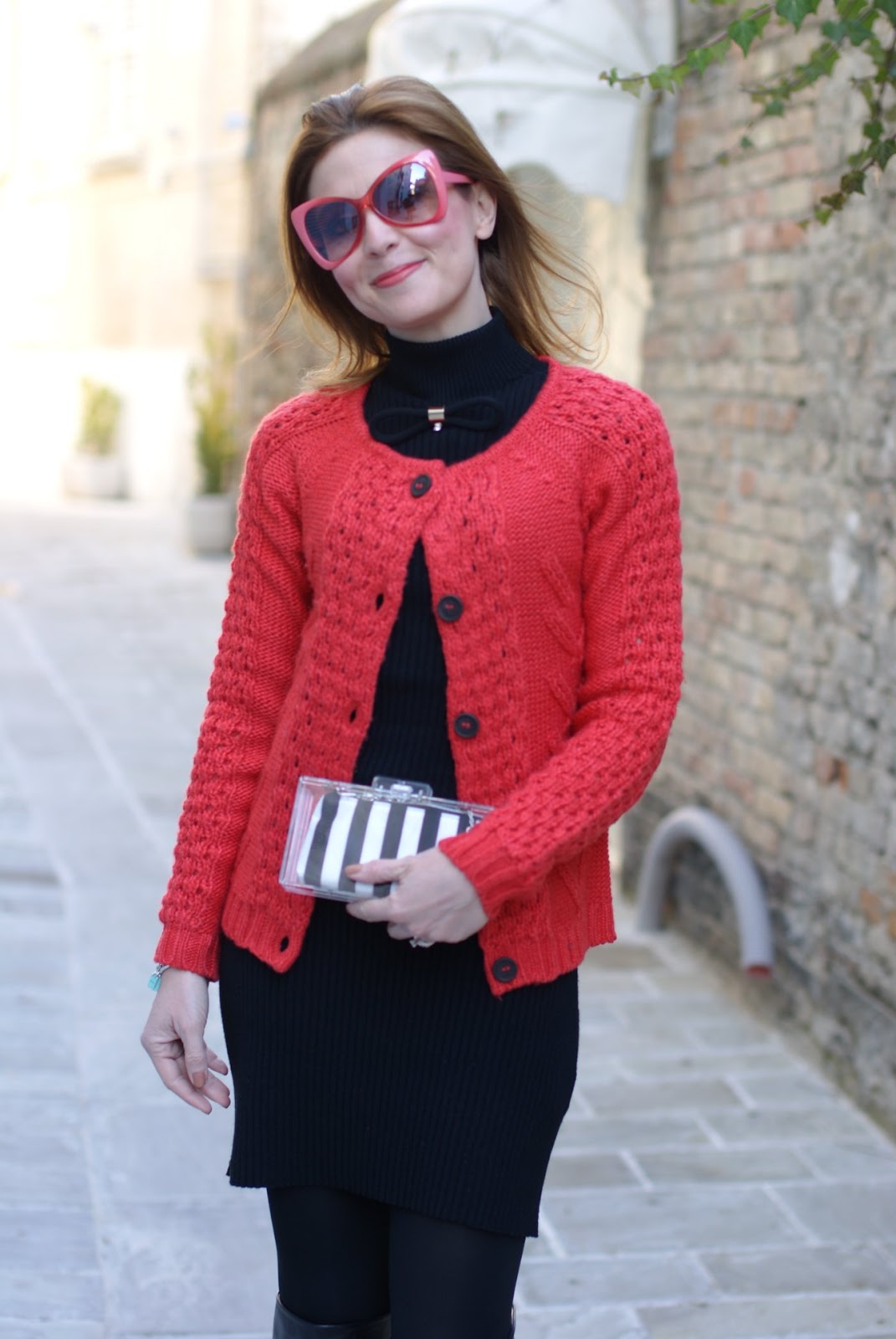 Orange cardigan and...sunglasses ! | Fashion and Cookies - fashion and ...