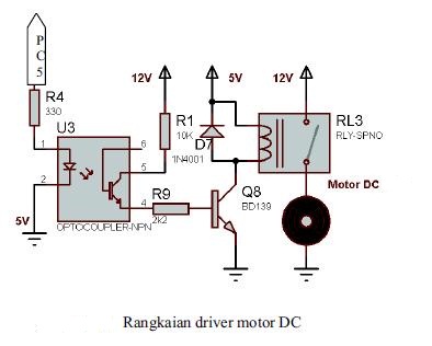 rangkaian driver motor dc dengan mosfet rangkaian driver motor dc dengan mosfet