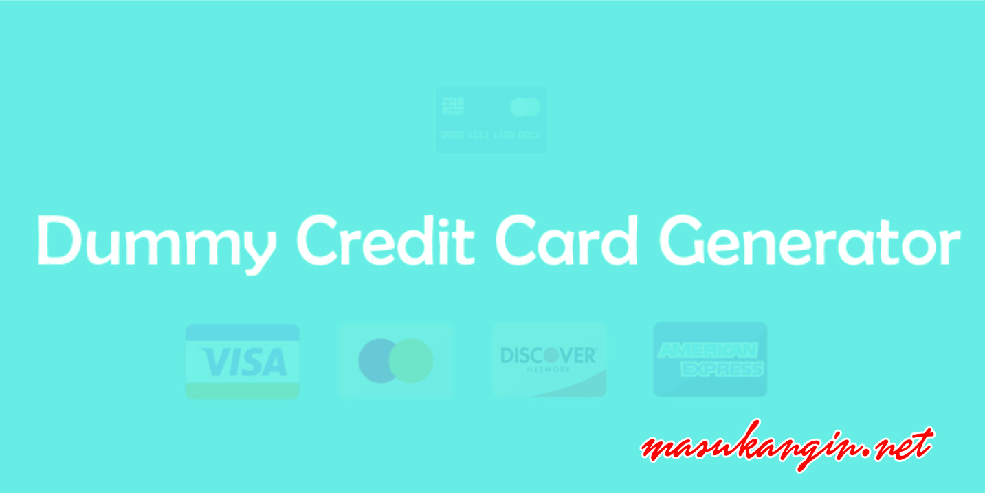Dummy Credit Card Numbers With CVV And Expiration Date for Testing 2018
