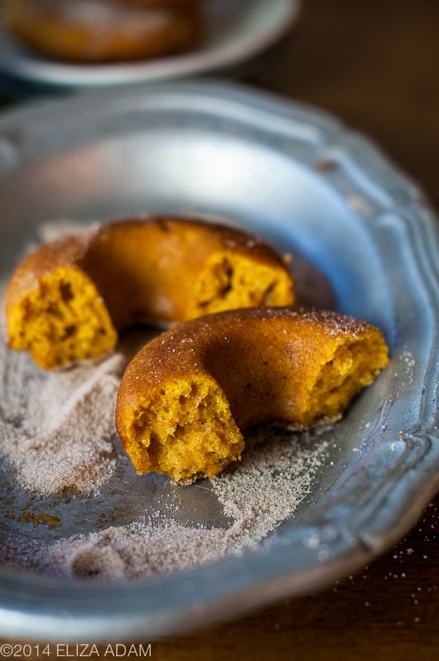 Notes from My Food Diary Pumpkin Cake Doughnuts