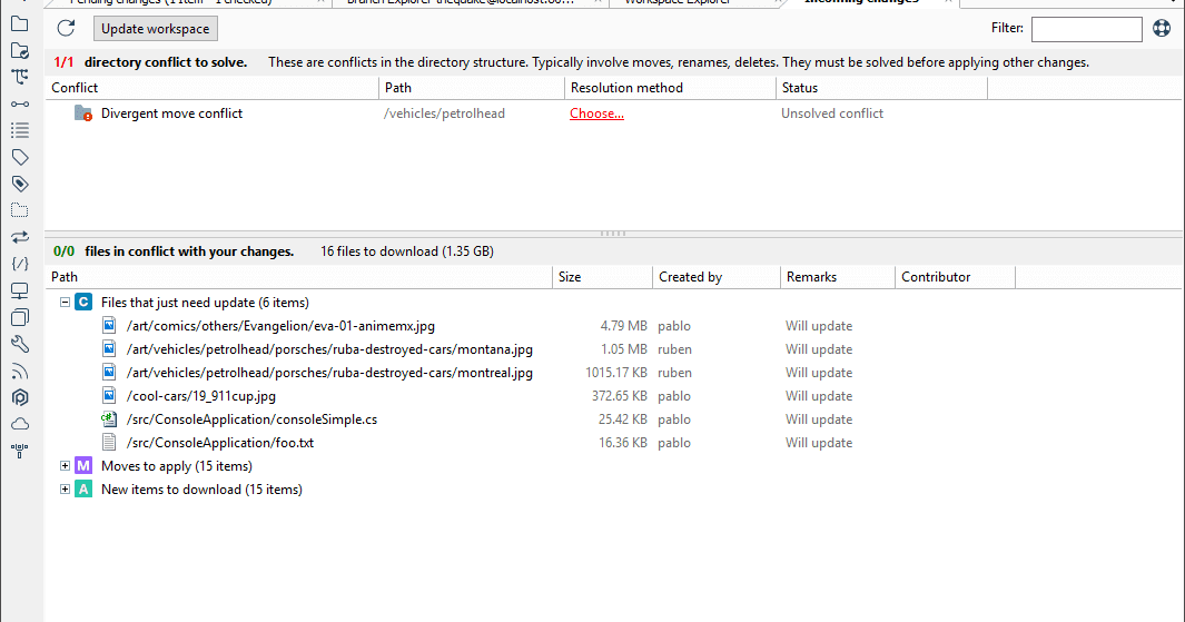 Plastic SCM blog Single branch workflow improvements announcing