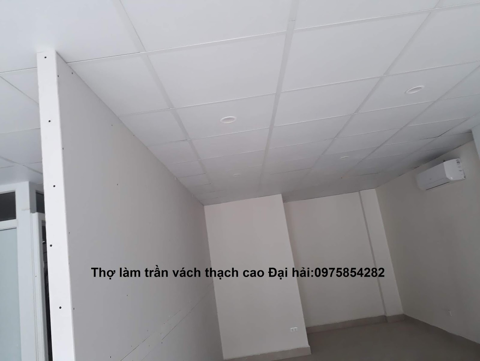 Báo giá làm trần vách thạch cao hoàn thiện trọn gói