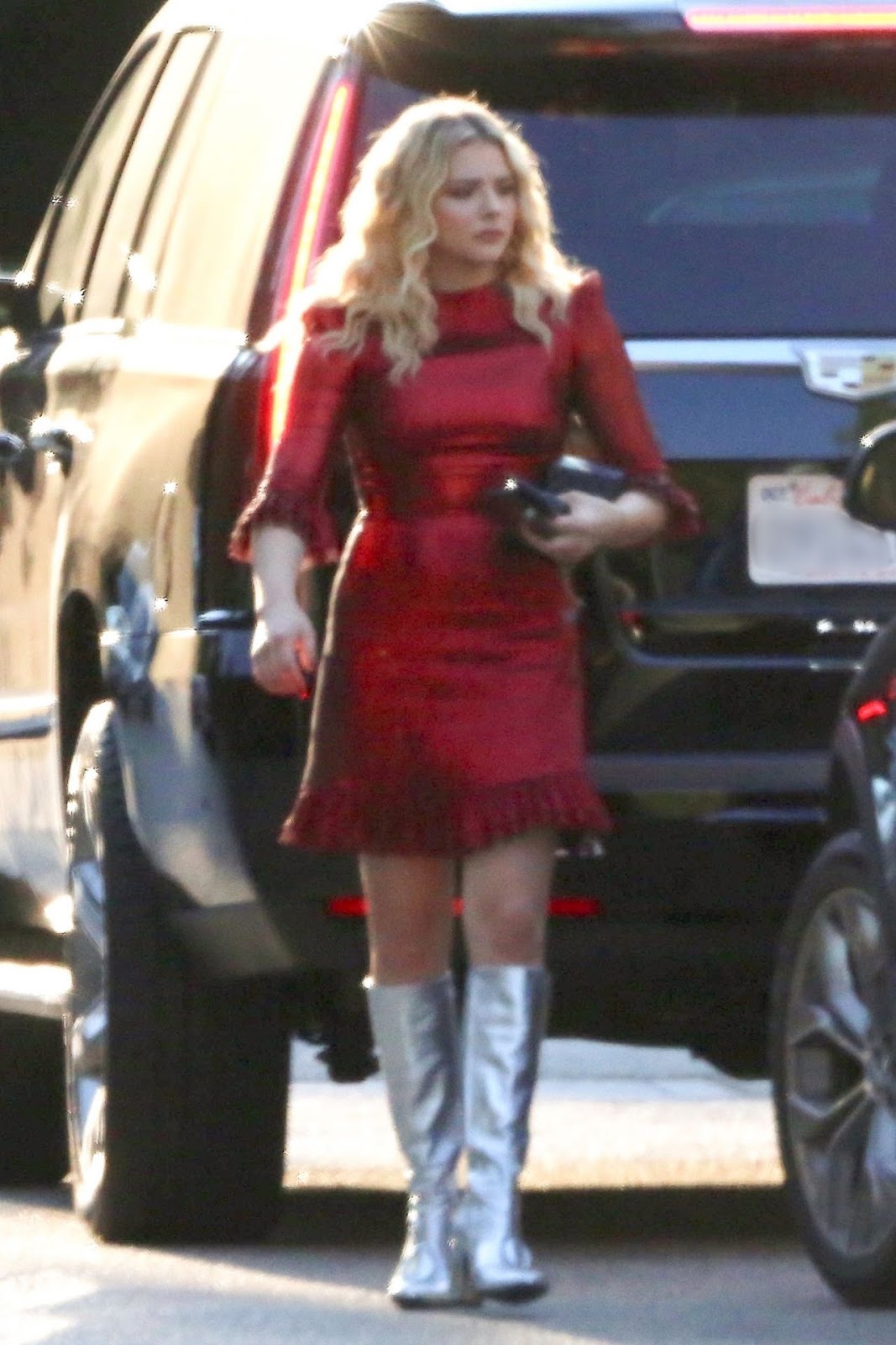 Chloe Grace Moretz no programa The Late Late Show With James Corden