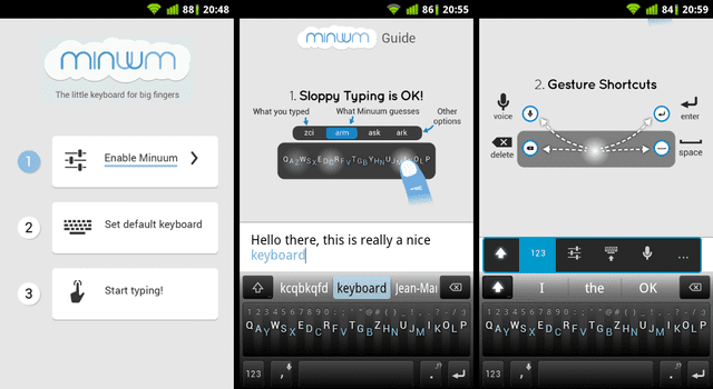 Minuum Keyboard Smart Emoji v3.3.4 APK