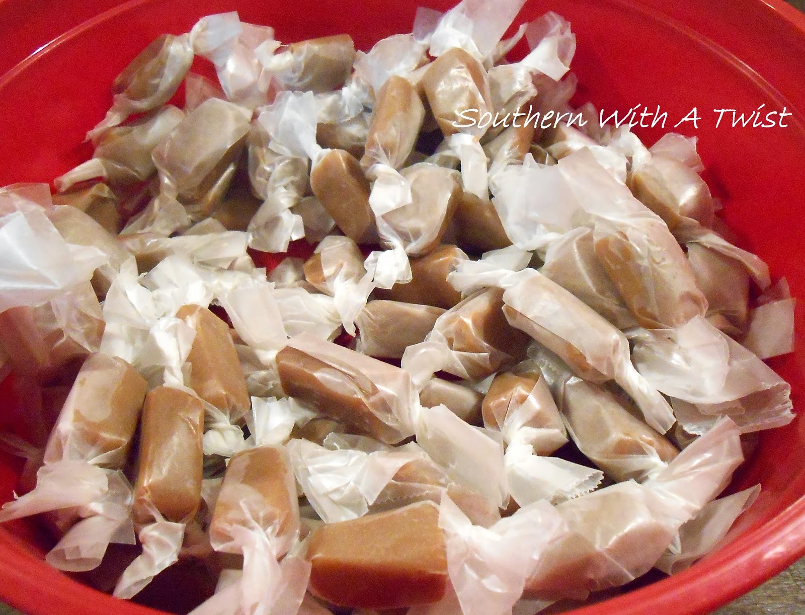 Southern With A Twist Christmas Caramels