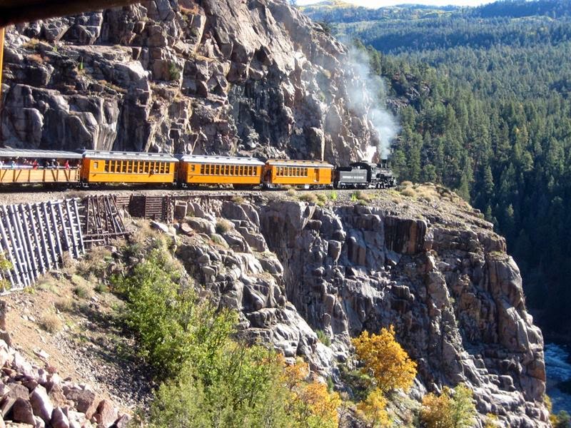 The Durango and Silverton Narrow Gauge Railroad, Colorado | Never Ever