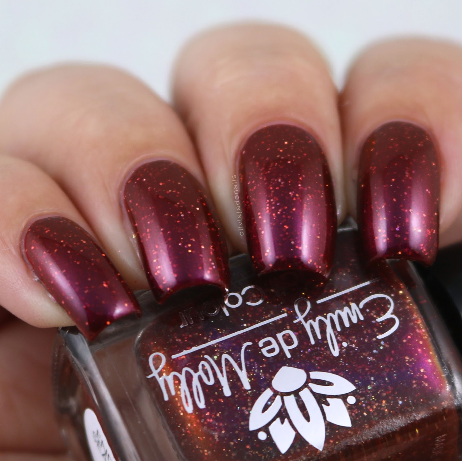 Emily de Molly End Of Seasons swatched by Olivia Jade Nails