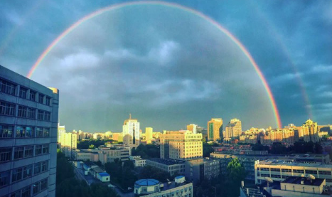 Foto-Foto Pelangi Spektakuler Terlihat Di Beijing Foto-Foto Pelangi Spektakuler Terlihat Di Beijing