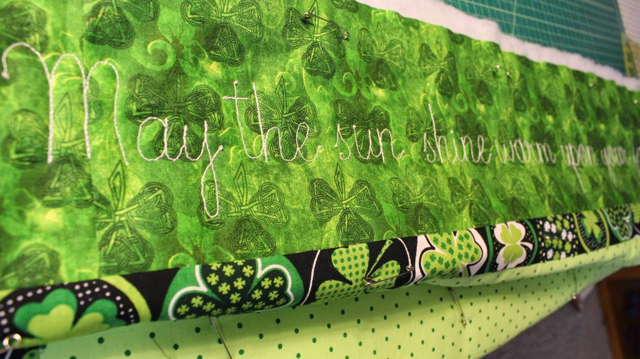 Katie's Quilts and Crafts Irish Baby Quilt