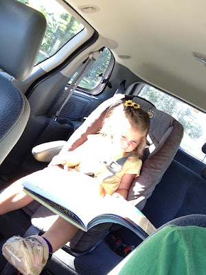Reading in the car