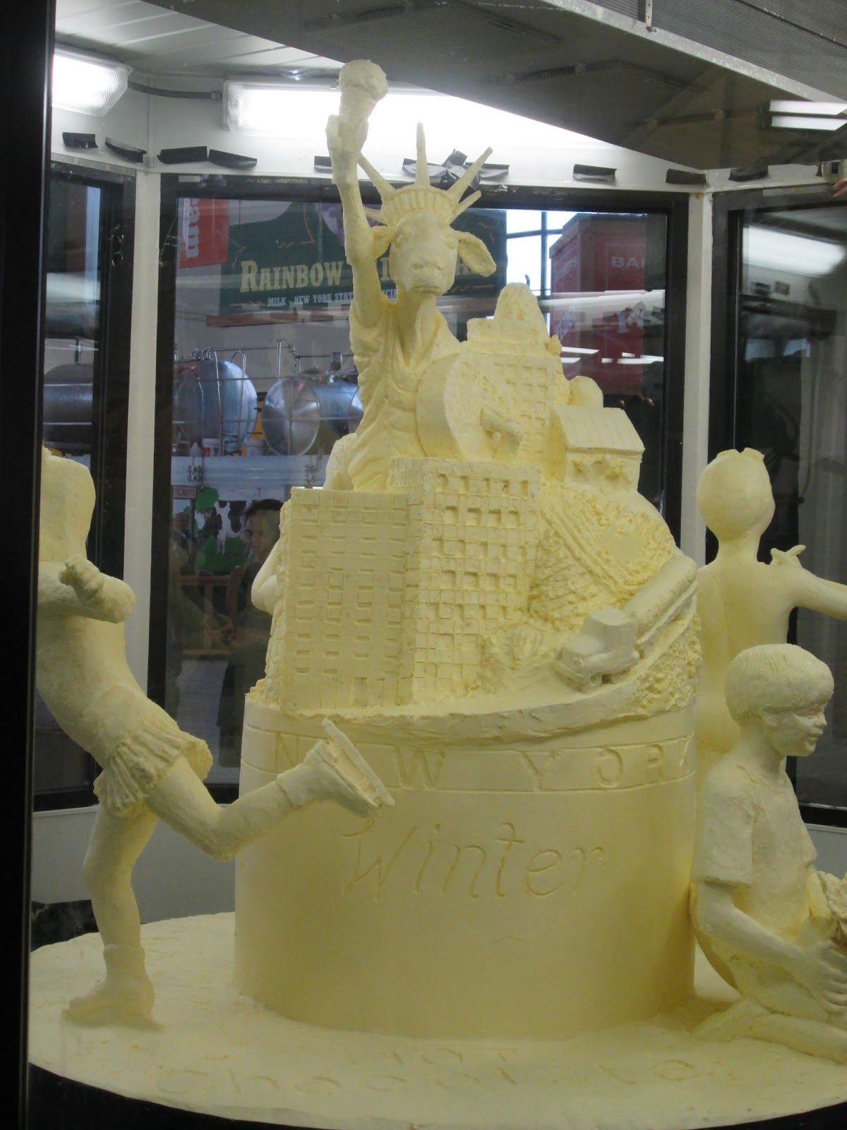 Empire State Farming State Fair Butter Sculpture Celebrates Yearround
