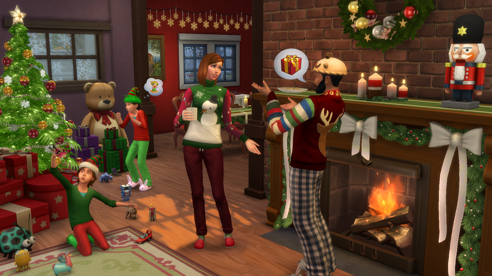 Zona Fansims Navidad En Los Sims 4