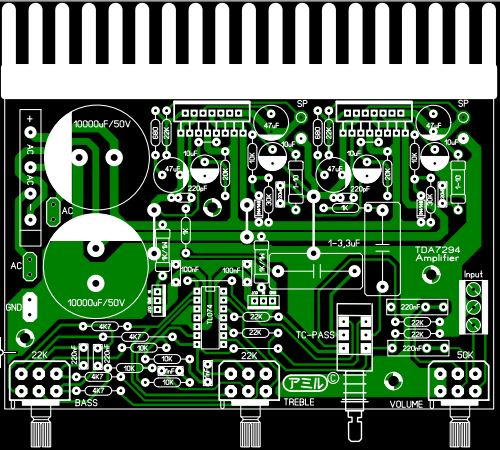 Apex Ml3 Tone Control Circuit Diagram : PCB Apex AX14 | Amplificador de